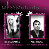 Miss maturita 2012 zvítězila Nikola Krátká