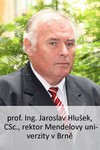 MENDELU rektor prof. Ing. Jaroslav Hlušek, CSc.